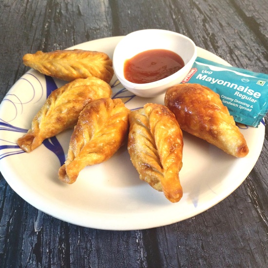 Fried Veg Momos